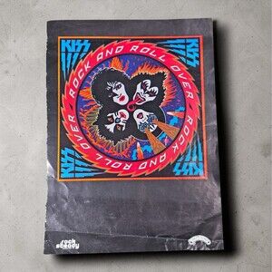 KISS Rock and Roll Over Vintage 1976 Magazine Page Ad National Lampoon 70s Music